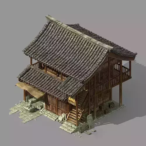 Changxinfang-the owner residence 01 3D model