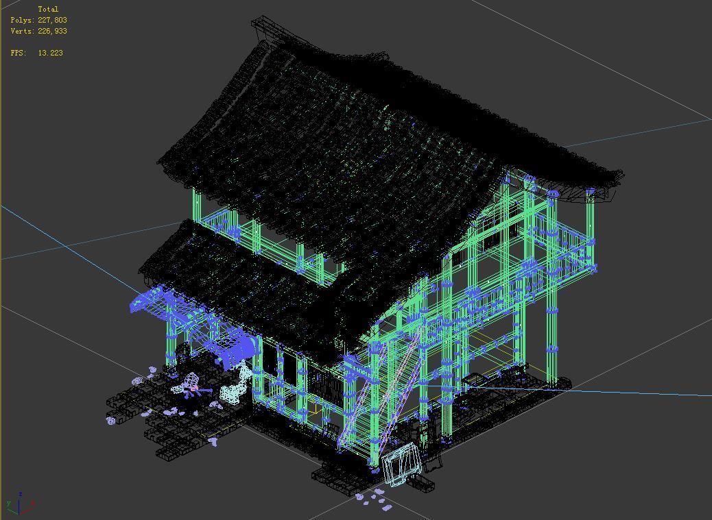 Changxinfang-the owner residence 01 3D model_3