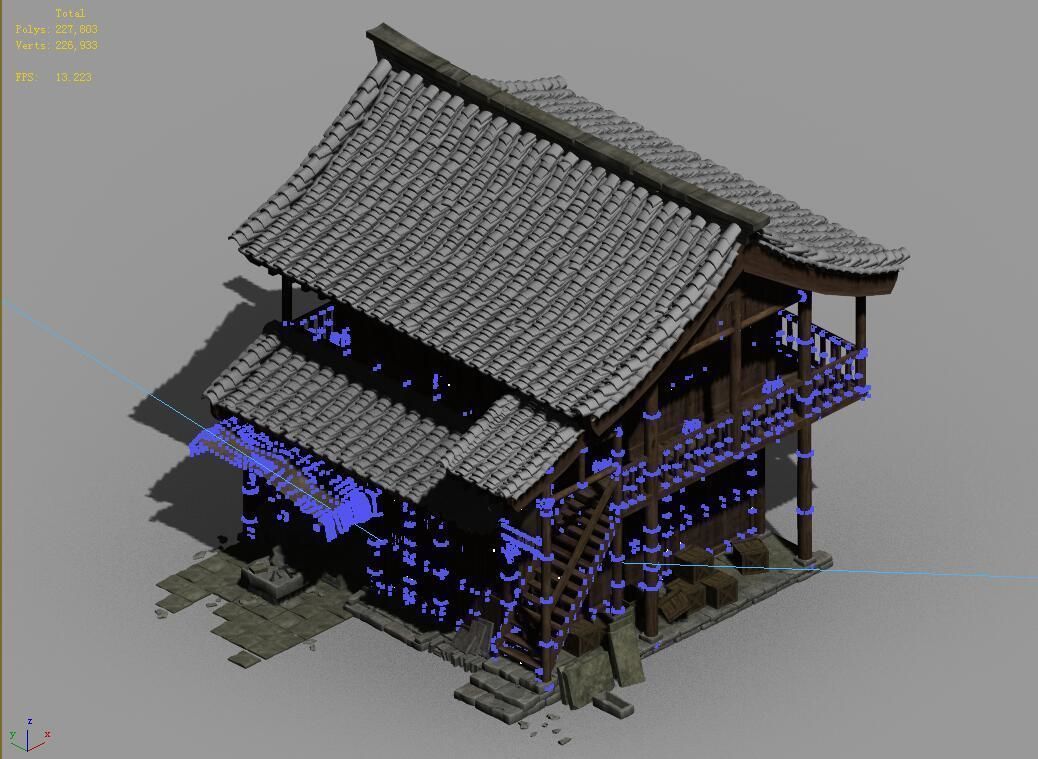 Changxinfang-the owner residence 01 3D model_4