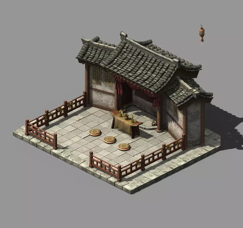 Changxinfang-Guandi Temple 3D model_0