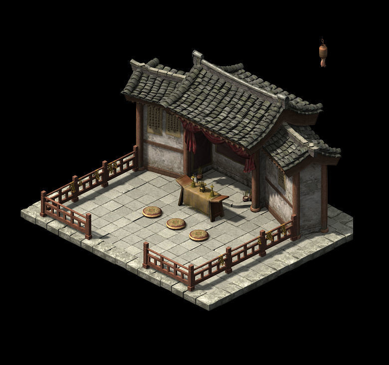 Changxinfang-Guandi Temple 3D model_1