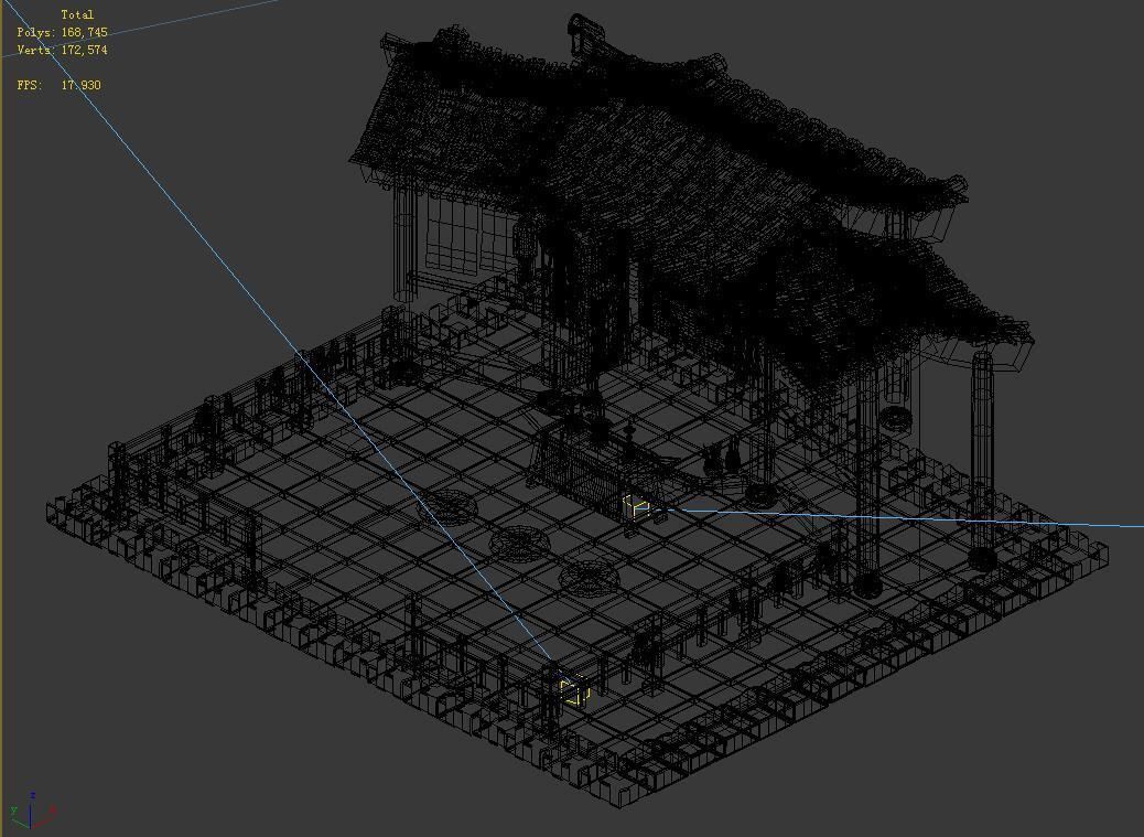 Changxinfang-Guandi Temple 3D model_3