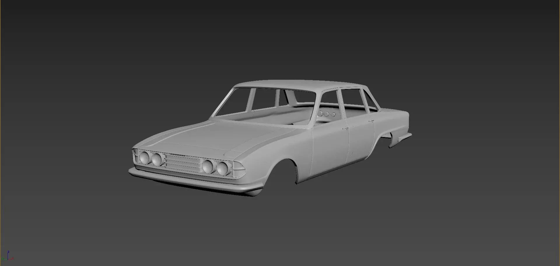 Triumph 20002500 mk2 1969-1977 Body For Print 3D print model_0