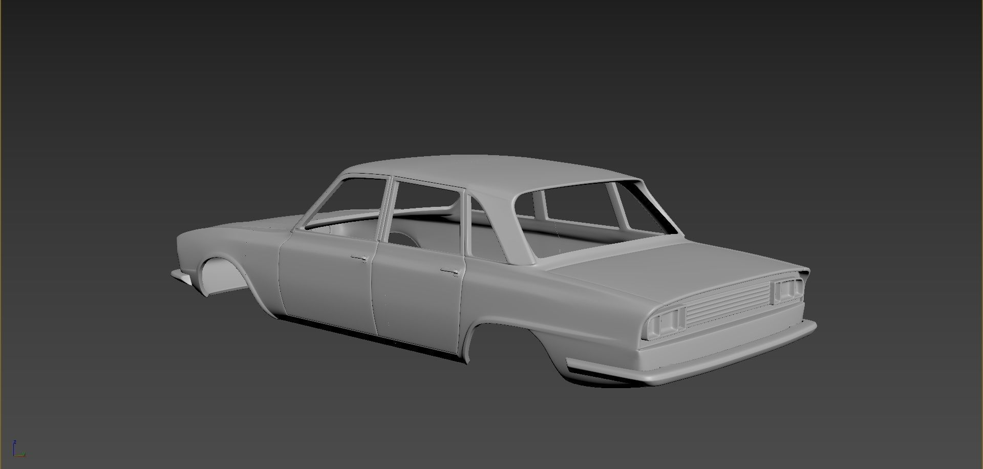 Triumph 20002500 mk2 1969-1977 Body For Print 3D print model_2