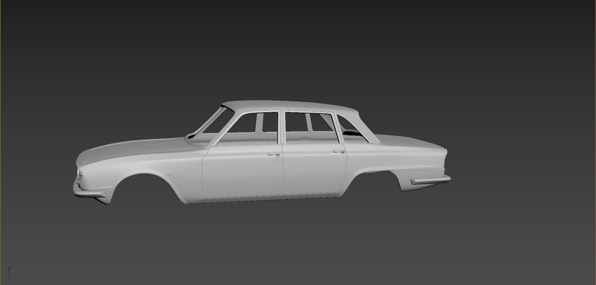 Triumph 20002500 mk2 1969-1977 Body For Print 3D print model_1