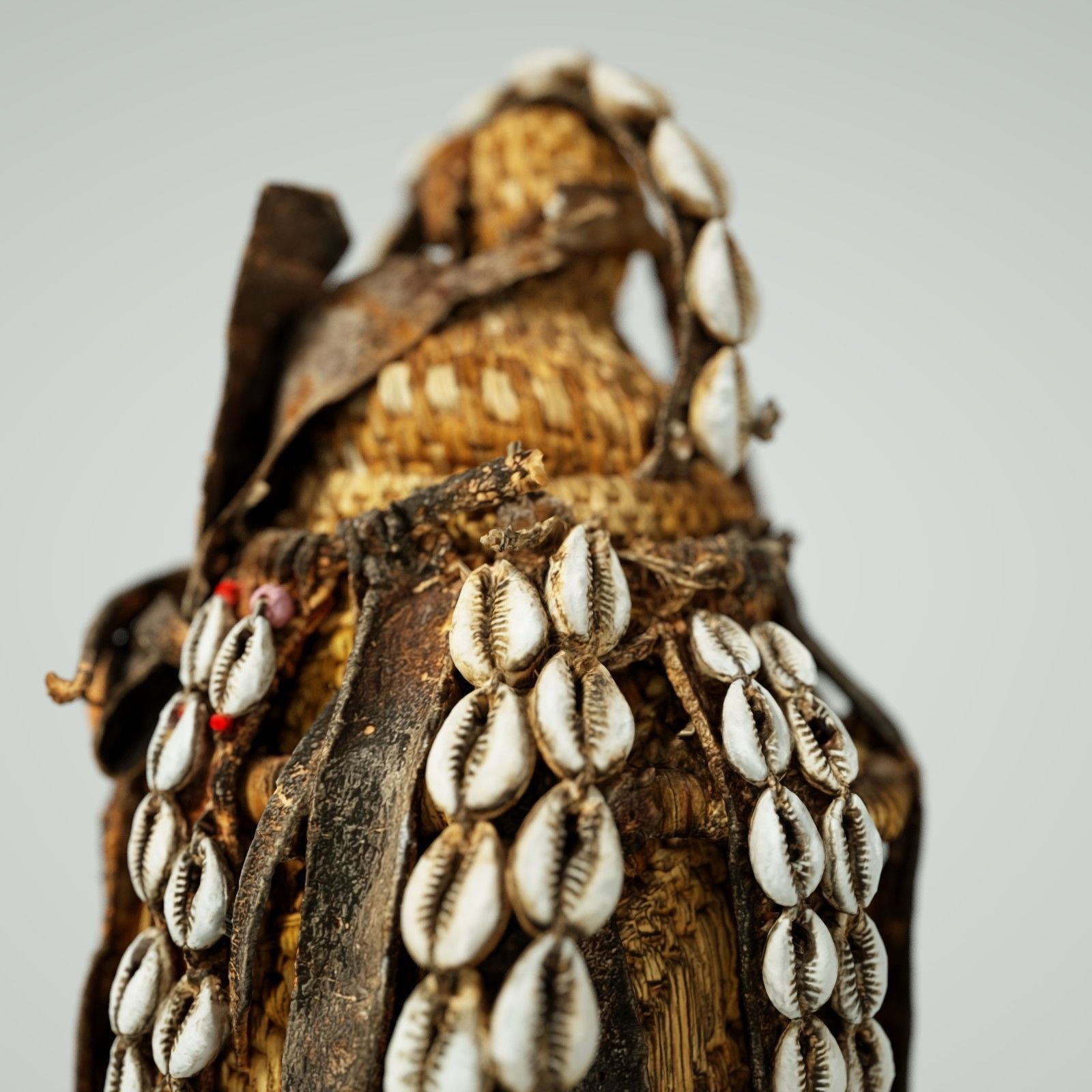 Calebas Primitive Drinking Tank 3 Low-poly 3D model_5