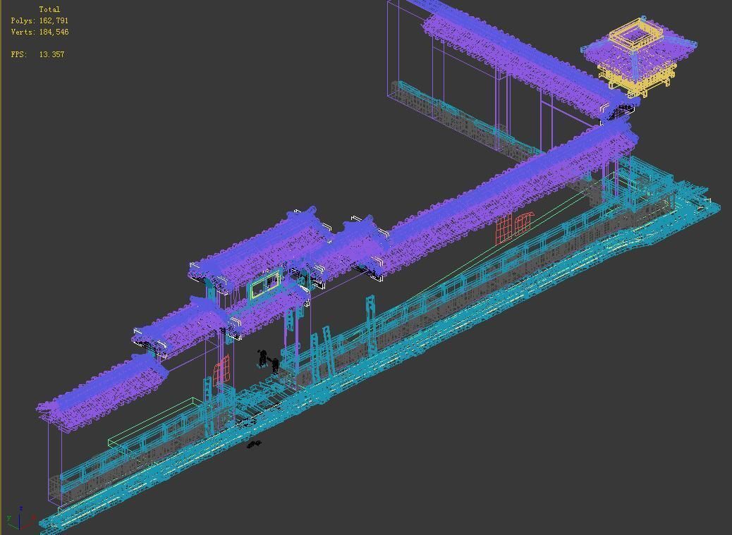 Changxinfang-Wall 03 3D model_3