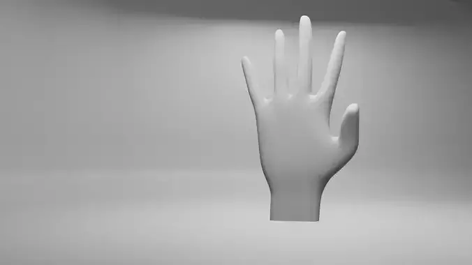 3d hand model mannequin