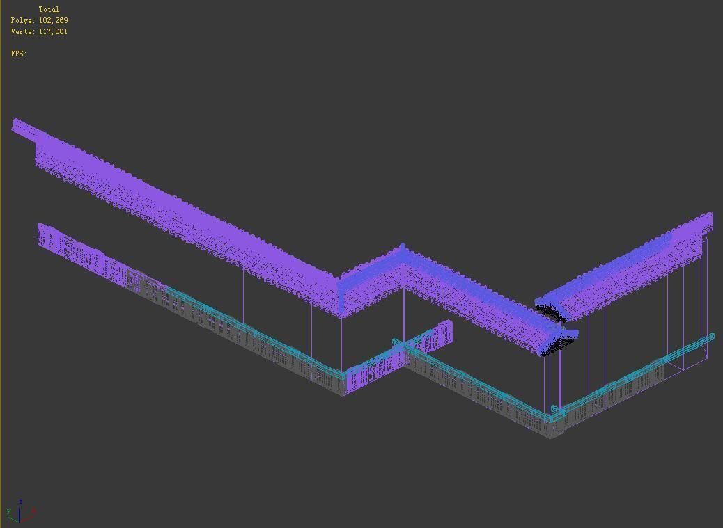 Changxinfang-Wall 04 3D model_3