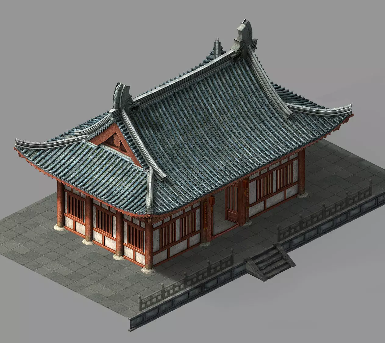 Changxinfang-Wall 05 3D model_0