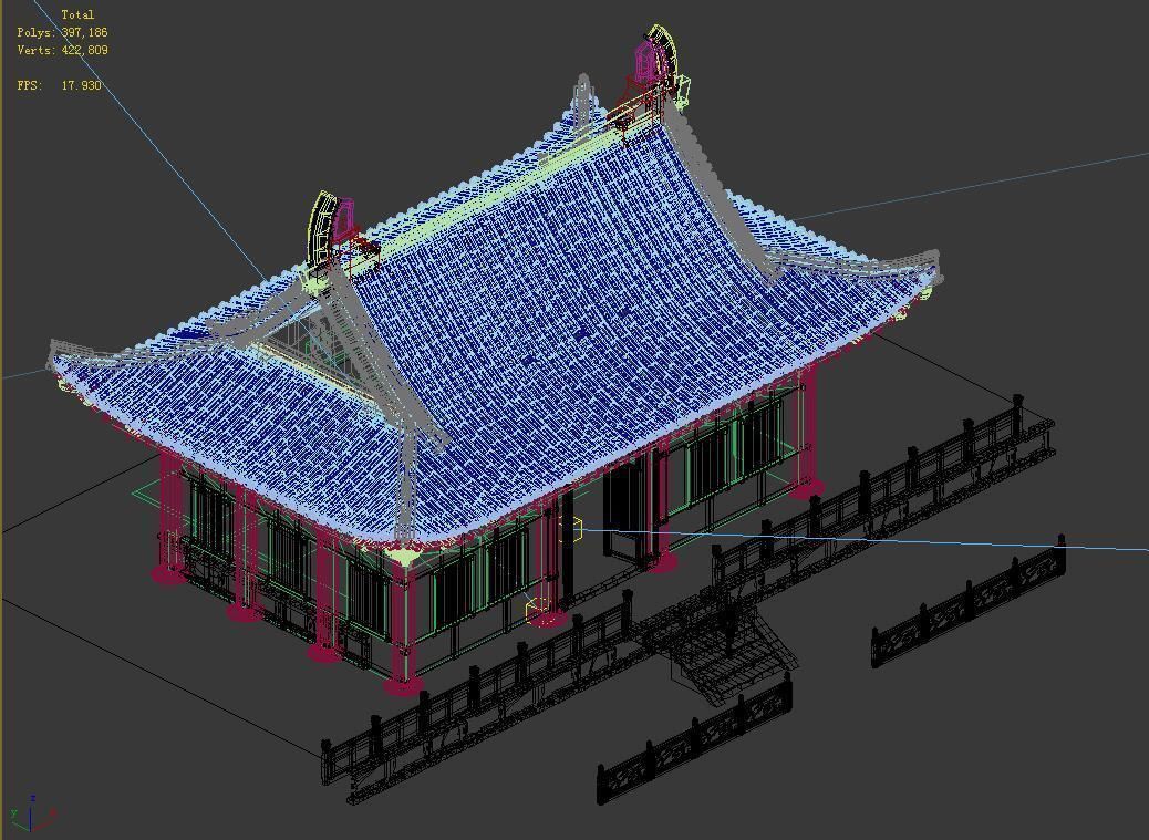 Changxinfang-Wall 05 3D model_4