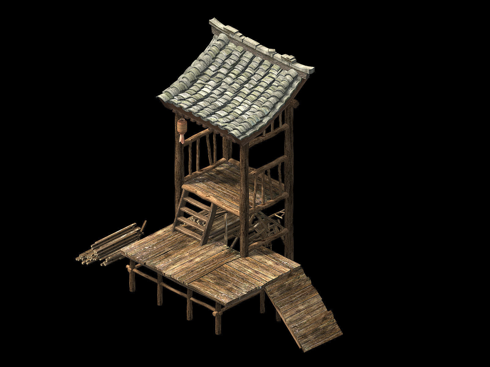Changxinfang-small courtyard 3D model_1