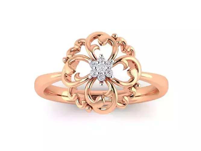 Women ring 3dm render 3D print model