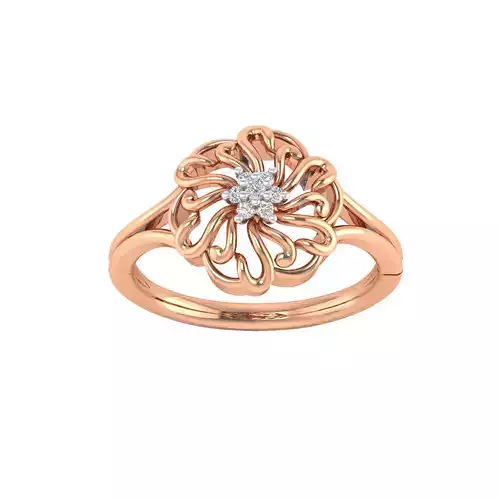 Women ring 3dm render 3D print model