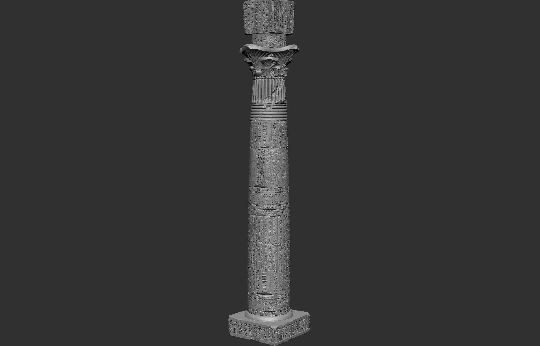 Egypt Environment Assets High Poly 3D print model_14