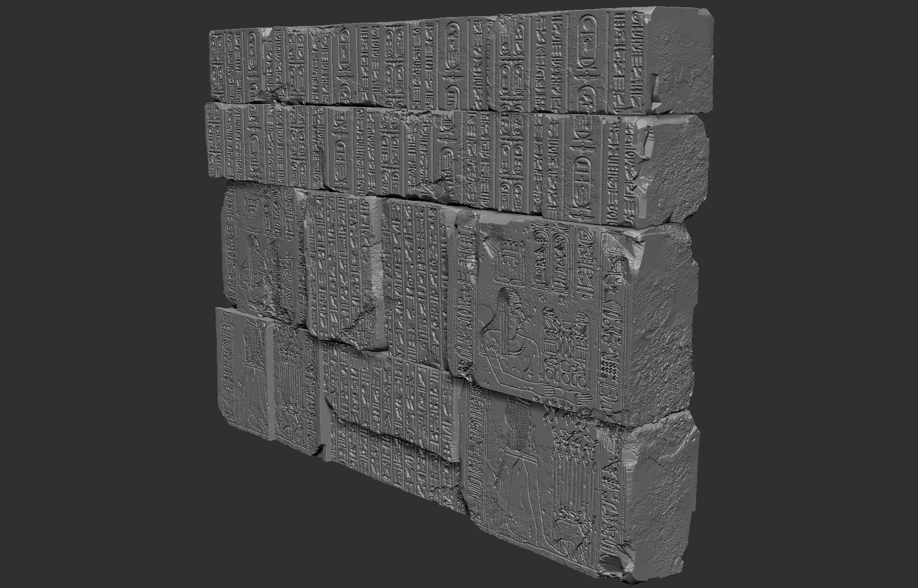 Egypt Environment Assets High Poly 3D print model_66