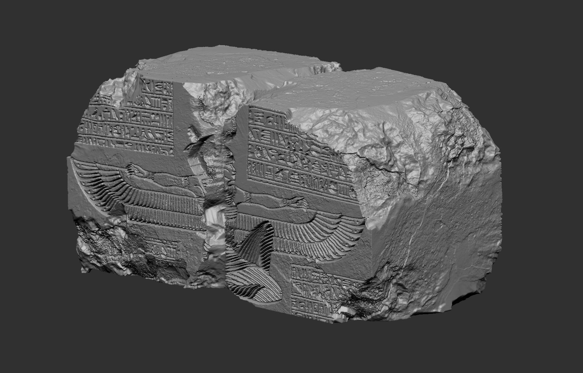 Egypt Environment Assets High Poly 3D print model_36