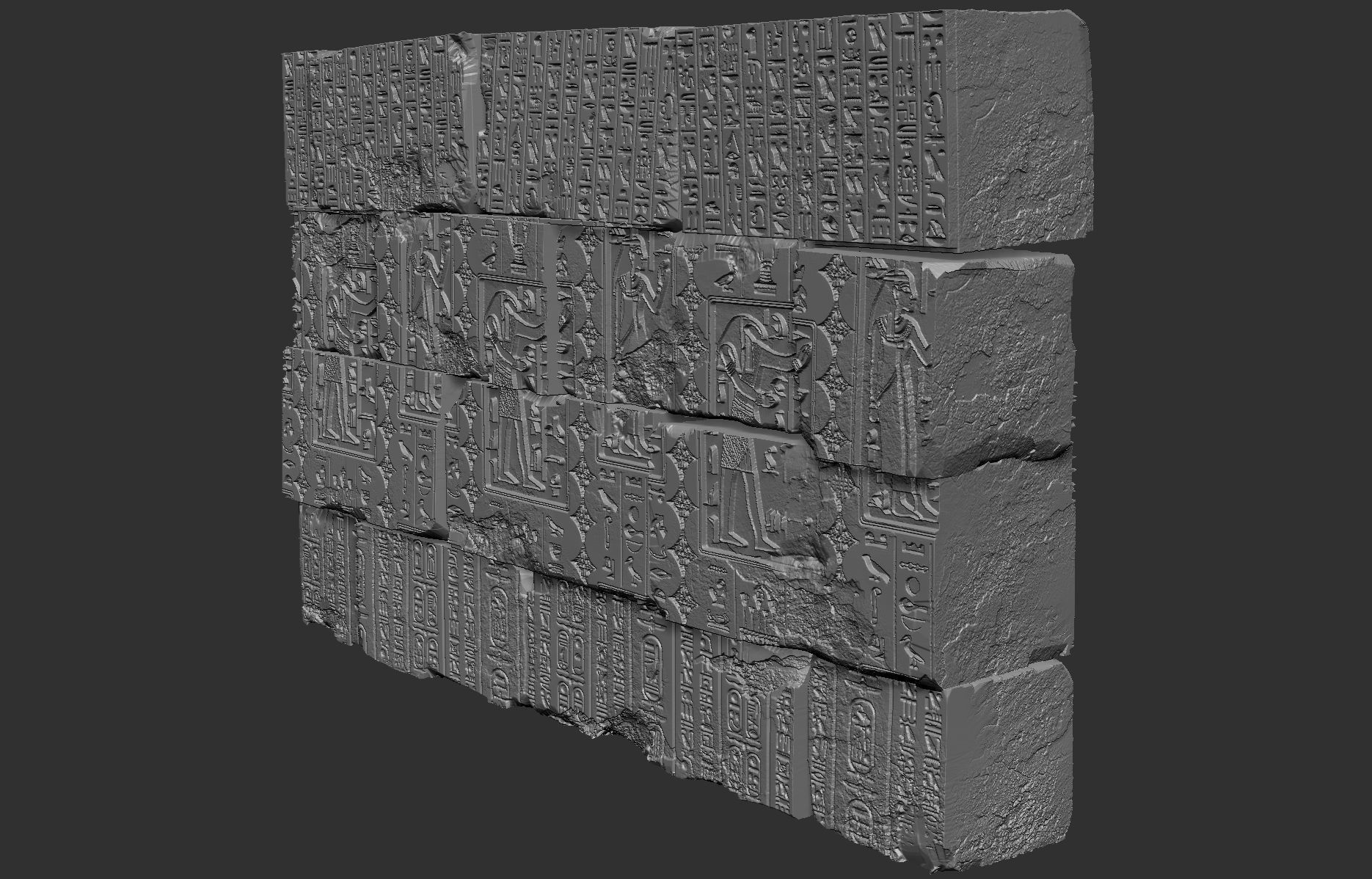Egypt Environment Assets High Poly 3D print model_64