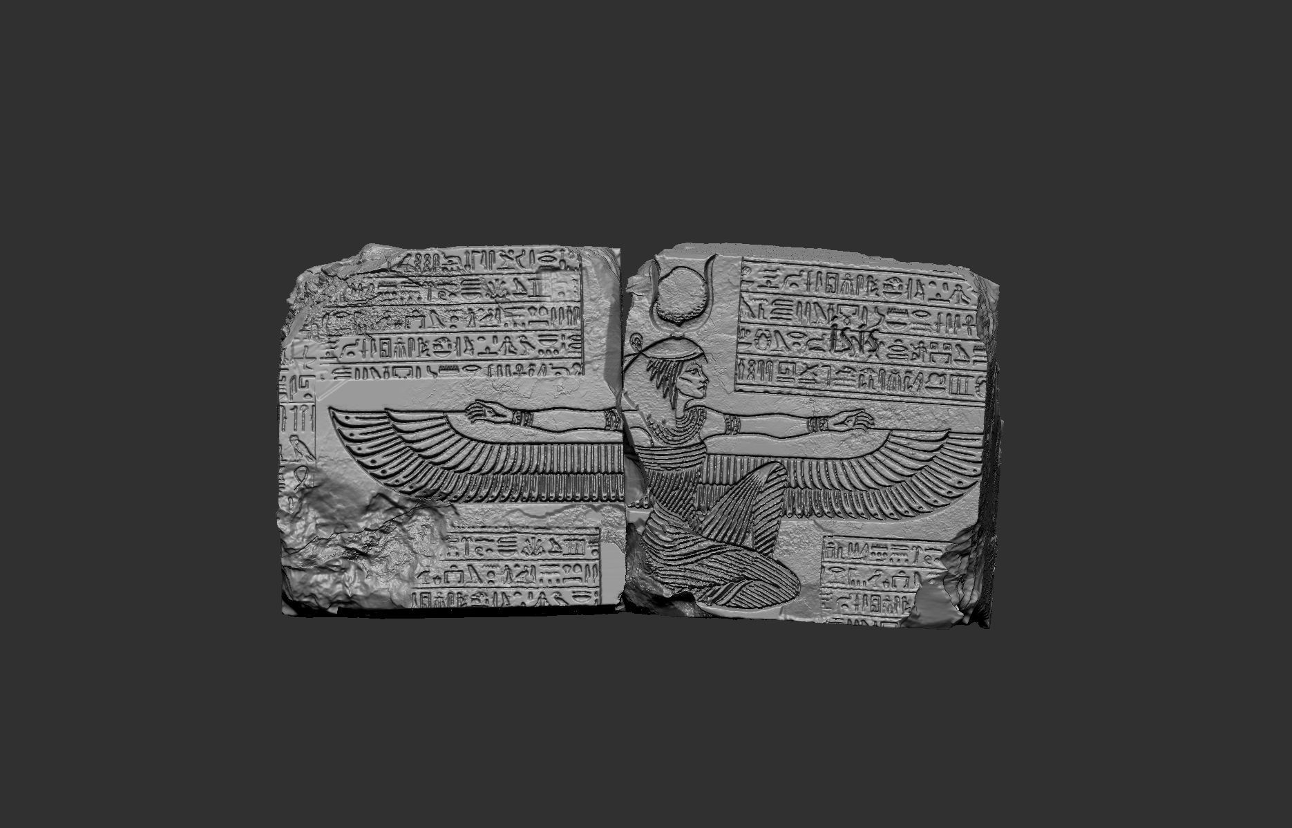 Egypt Environment Assets High Poly 3D print model_35