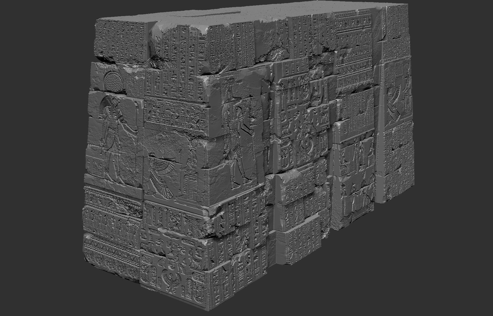 Egypt Environment Assets High Poly 3D print model_30