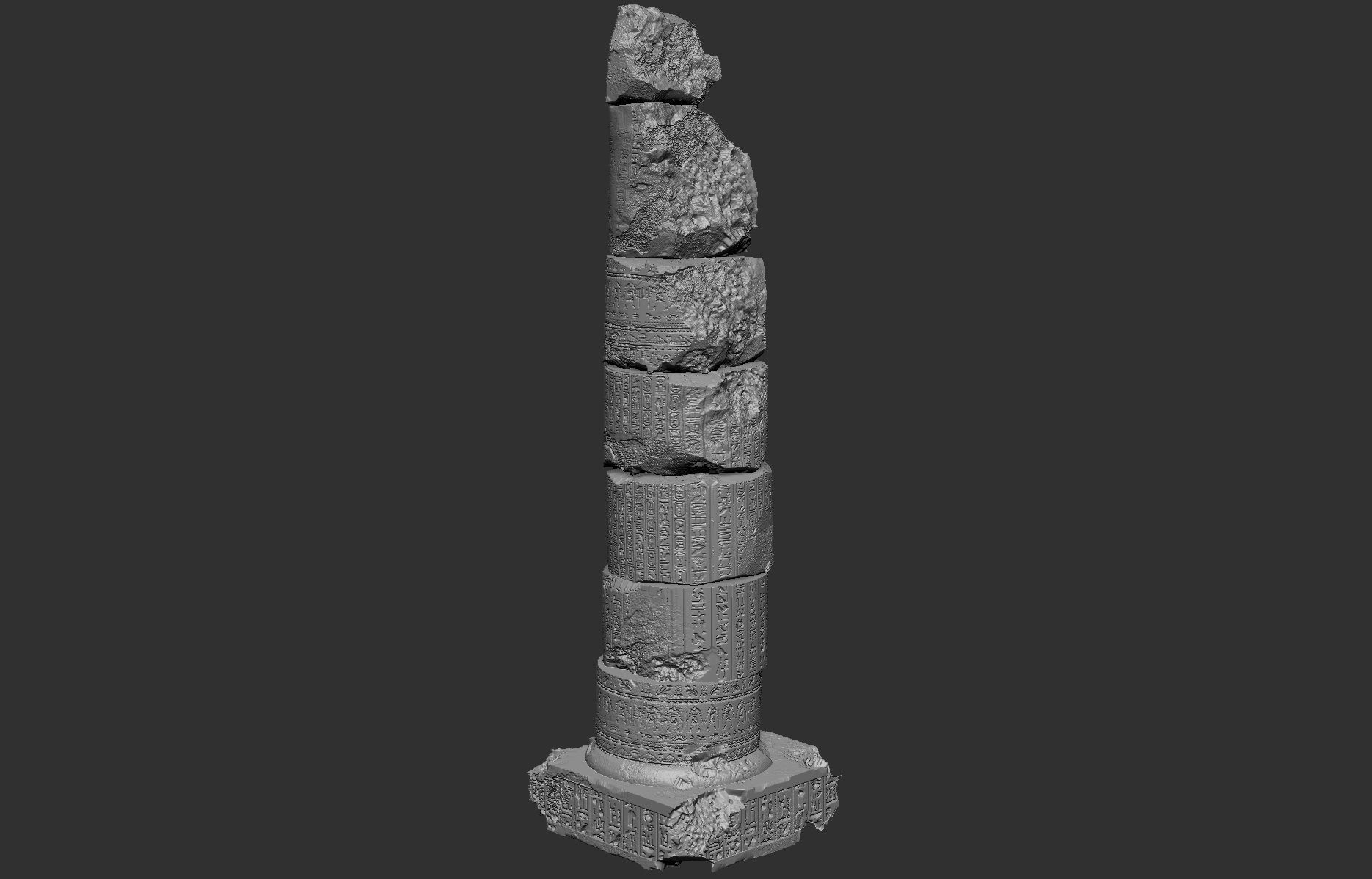 Egypt Environment Assets High Poly 3D print model_13