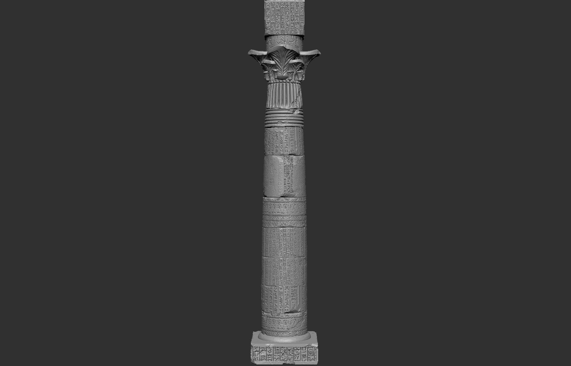 Egypt Environment Assets High Poly 3D print model_11