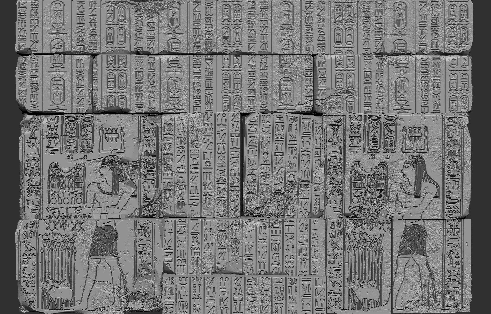 Egypt Environment Assets High Poly 3D print model_65