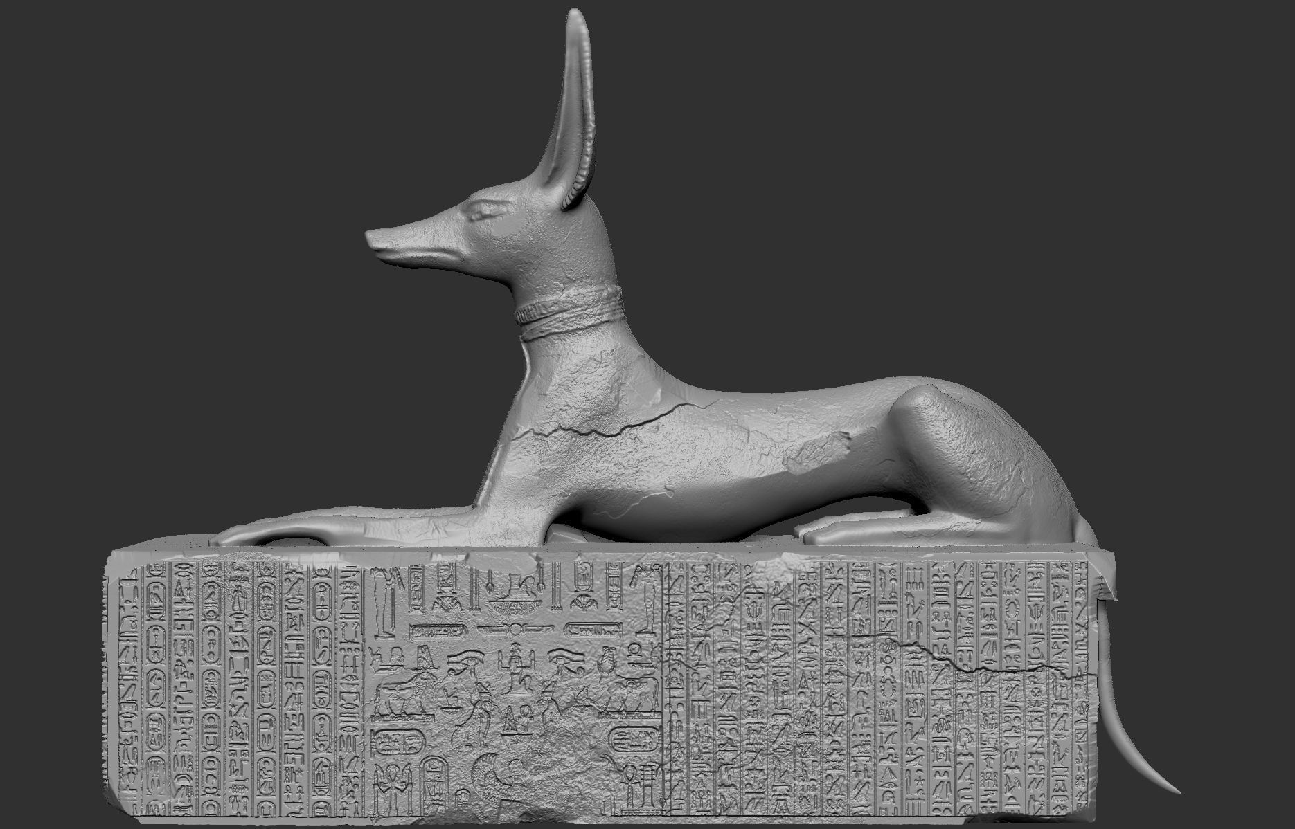 Egypt Environment Assets High Poly 3D print model_43
