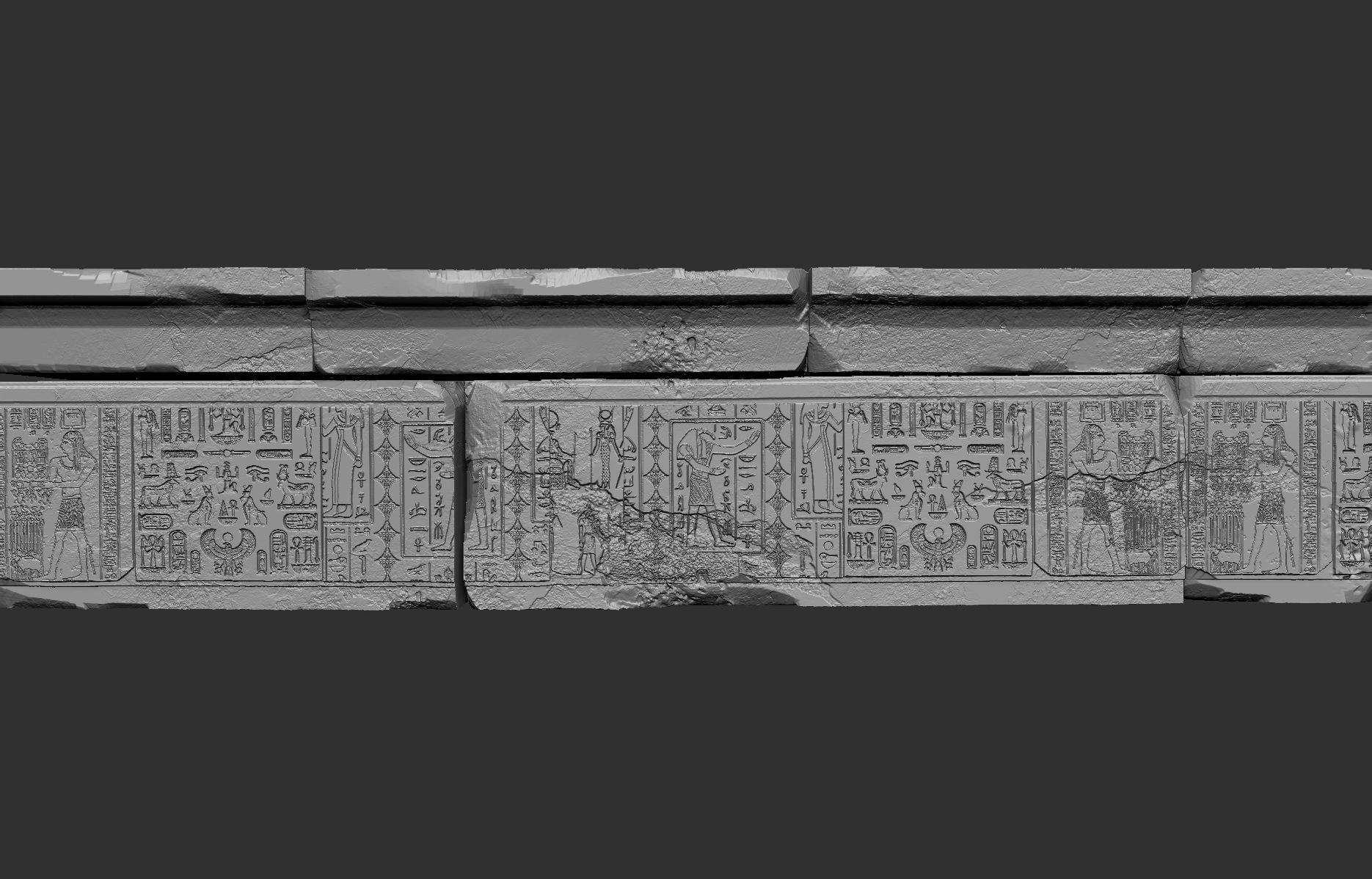 Egypt Environment Assets High Poly 3D print model_5