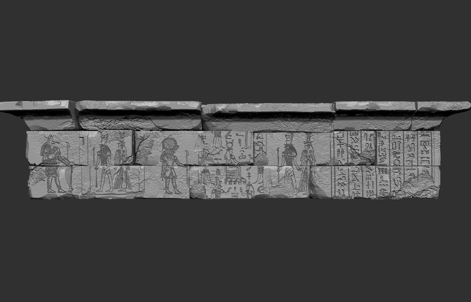Egypt Environment Assets High Poly 3D print model_27