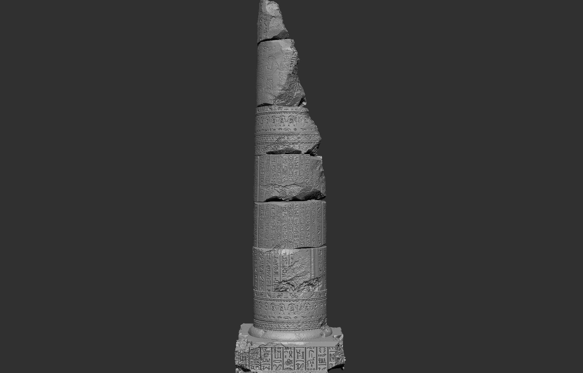 Egypt Environment Assets High Poly 3D print model_12