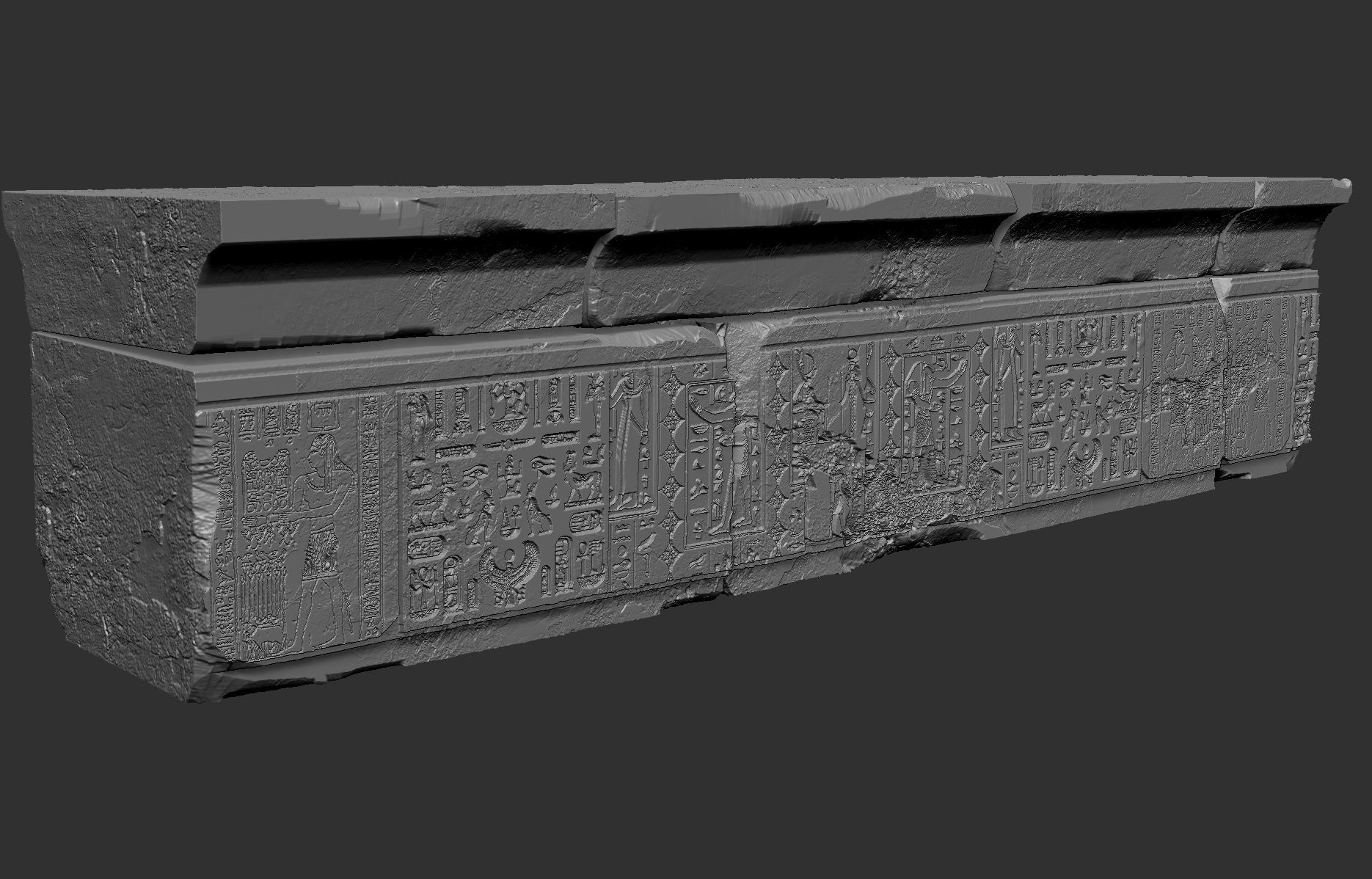 Egypt Environment Assets High Poly 3D print model_8