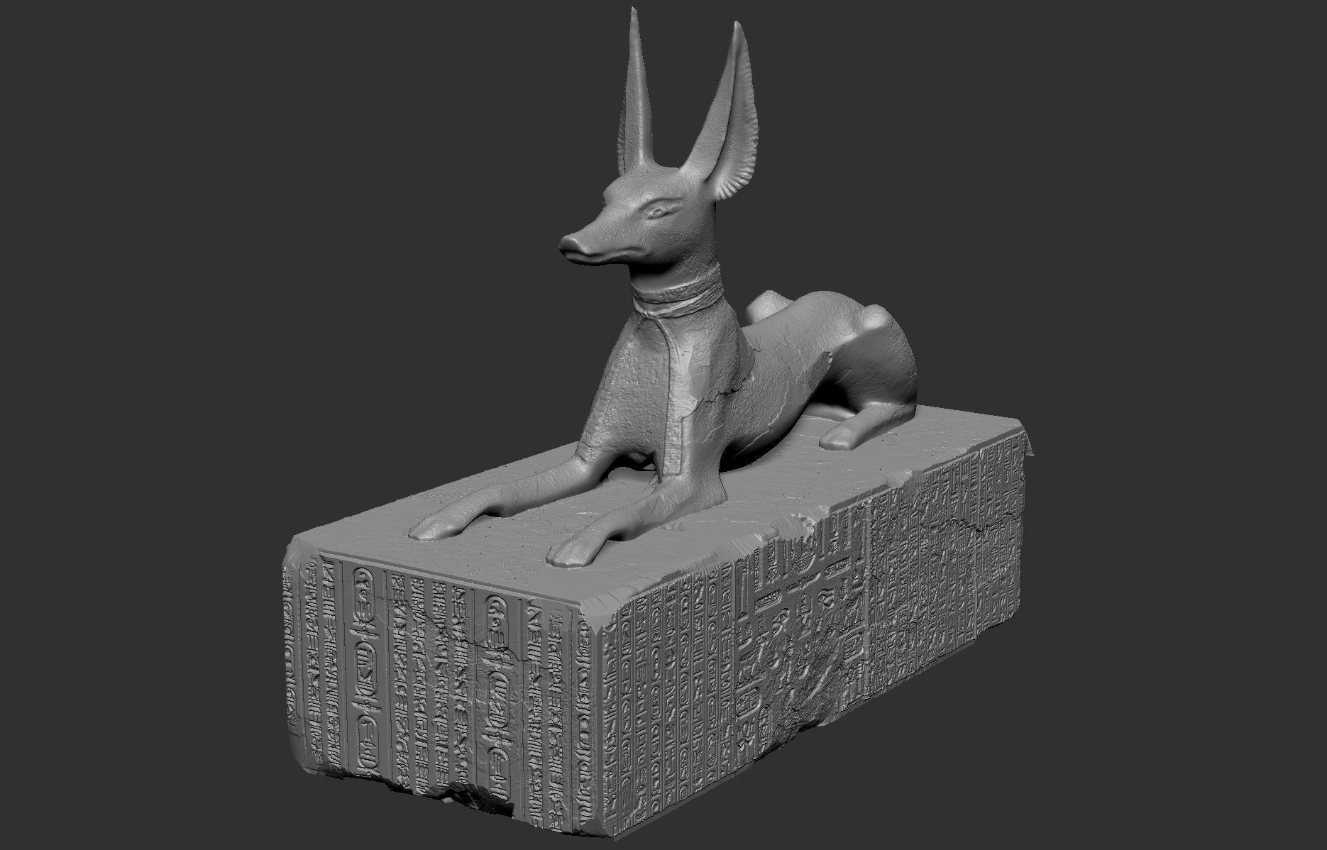 Egypt Environment Assets High Poly 3D print model_44