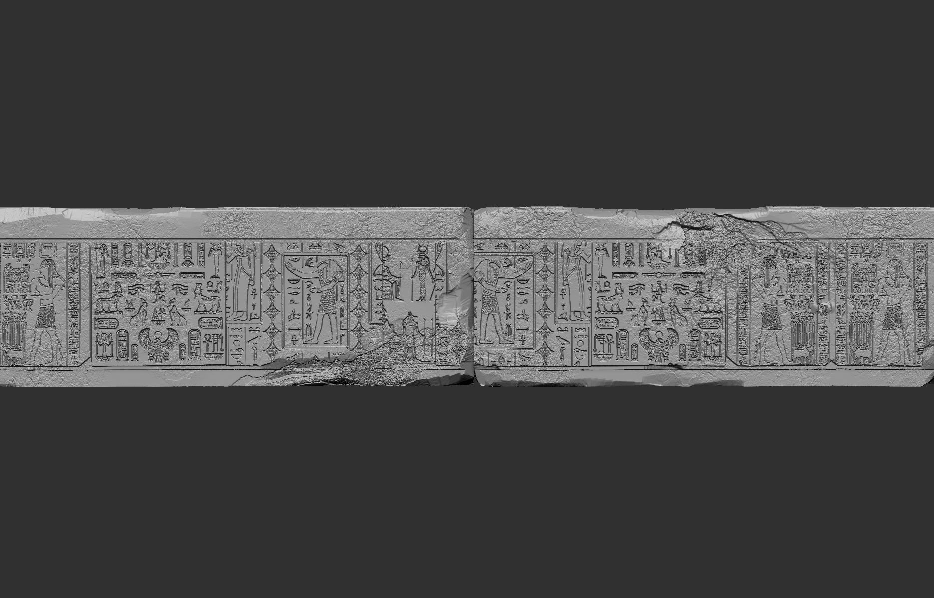 Egypt Environment Assets High Poly 3D print model_1