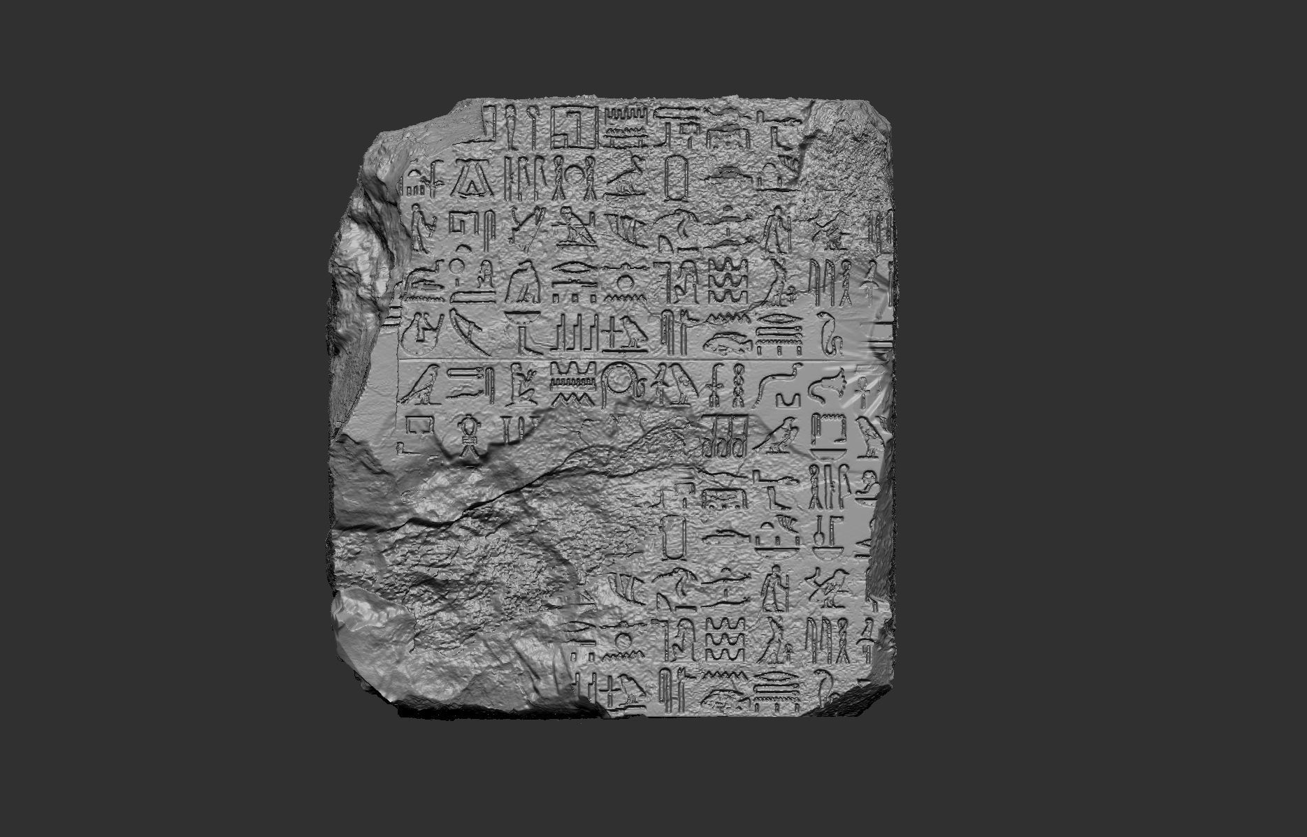 Egypt Environment Assets High Poly 3D print model_33