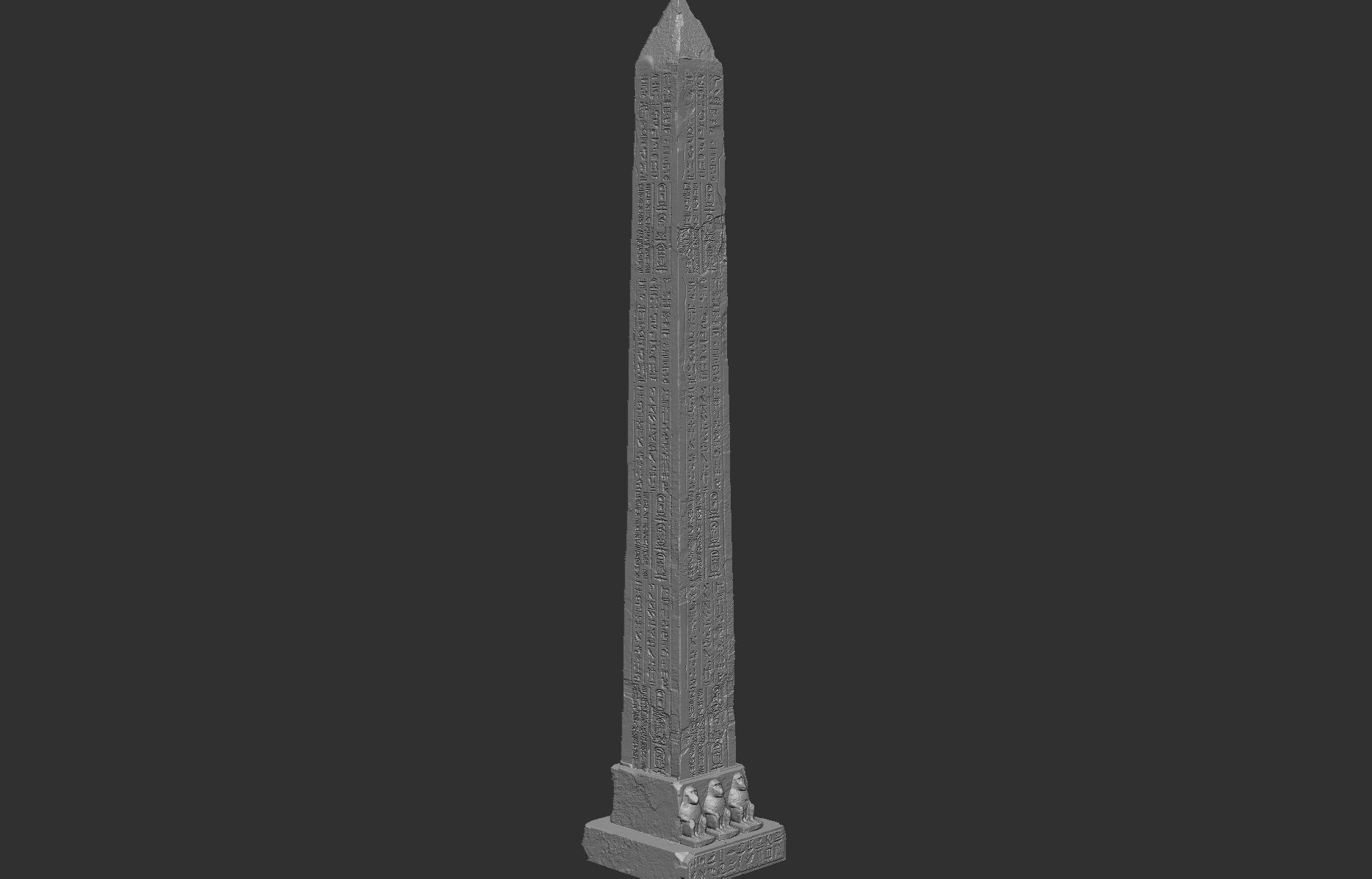 Egypt Environment Assets High Poly 3D print model_58
