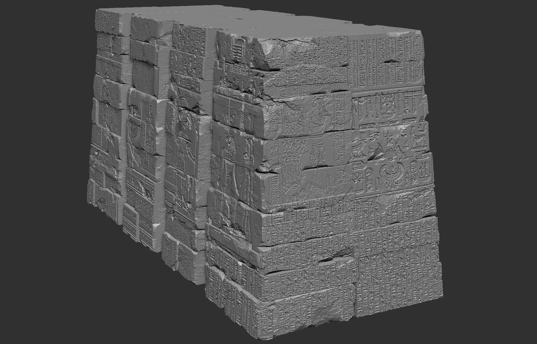 Egypt Environment Assets High Poly 3D print model_32