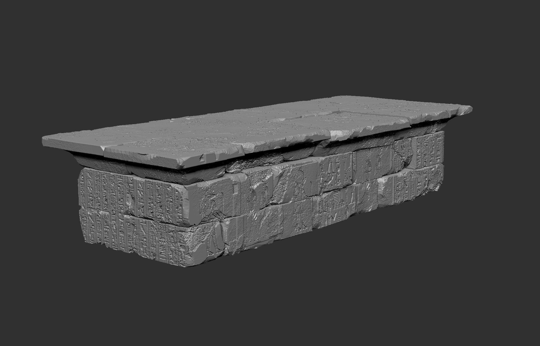 Egypt Environment Assets High Poly 3D print model_28