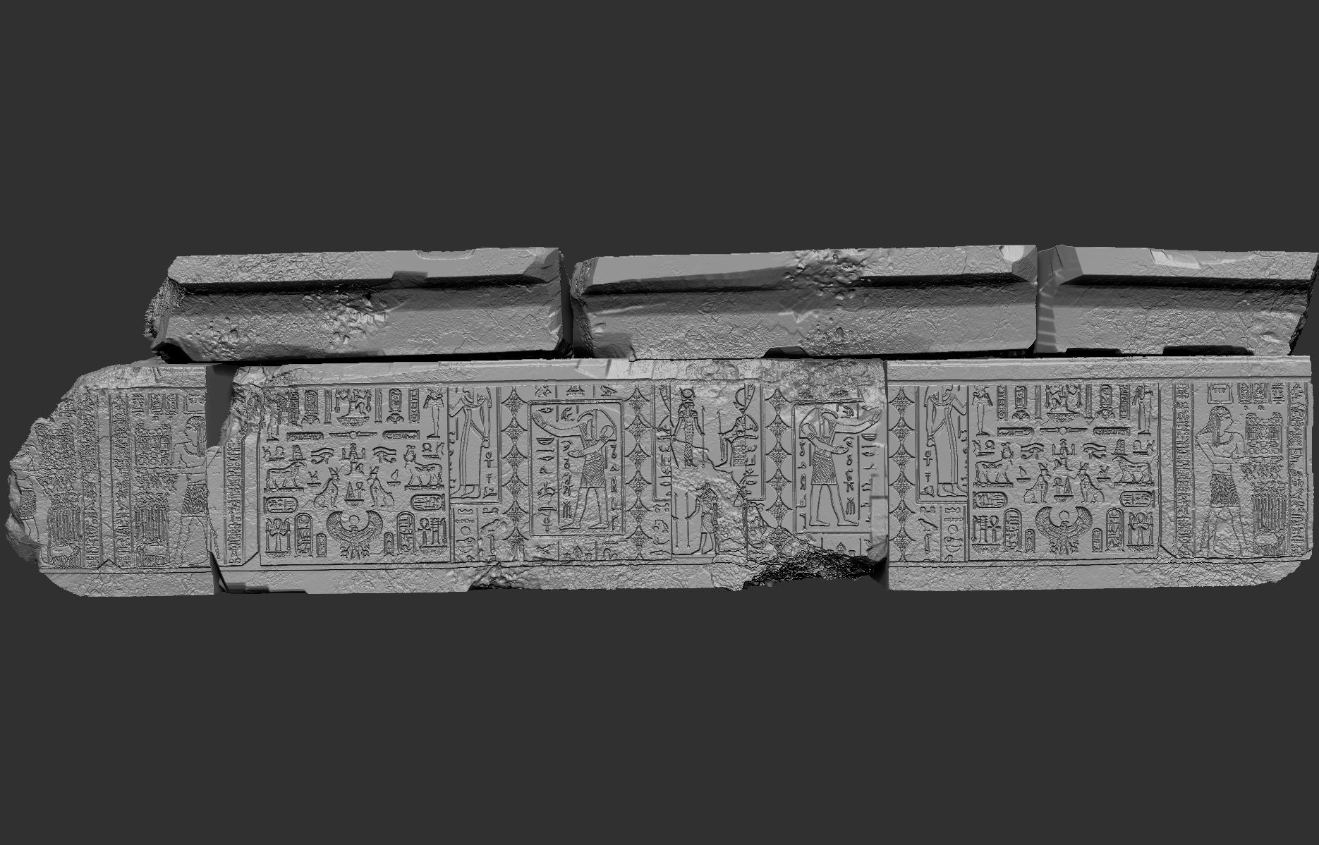 Egypt Environment Assets High Poly 3D print model_6