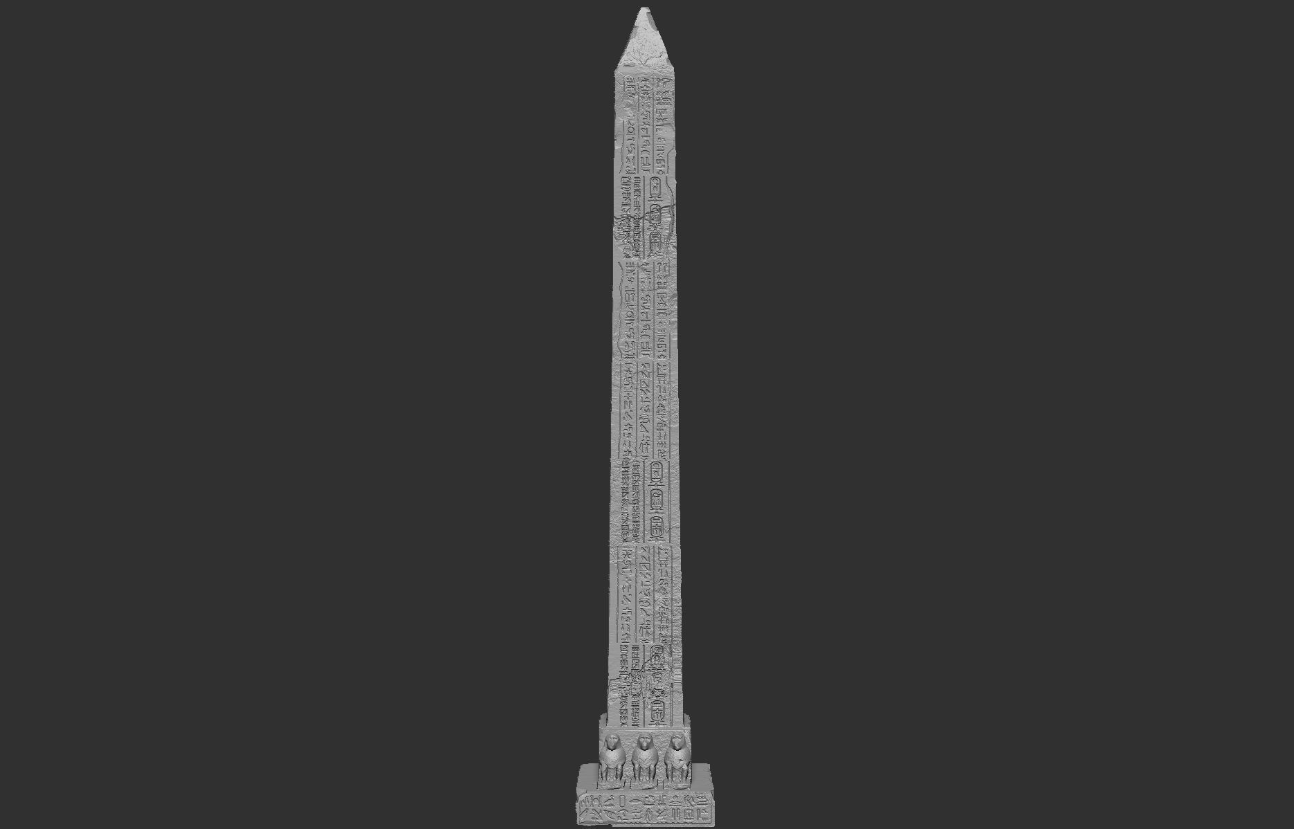 Egypt Environment Assets High Poly 3D print model_55