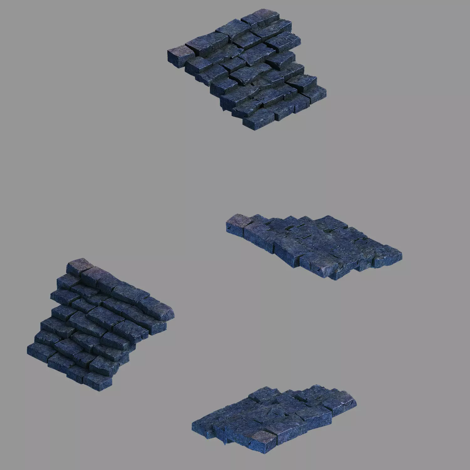 Zhentian Palace-Stairs 05 3D model_0