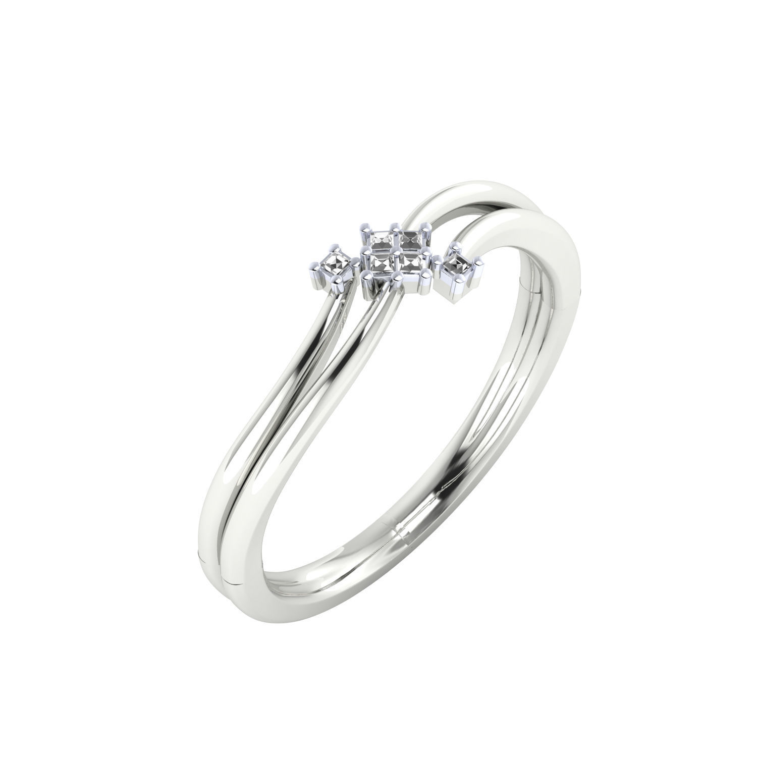 Women ring 3dm render 3D print model 3D print model_2