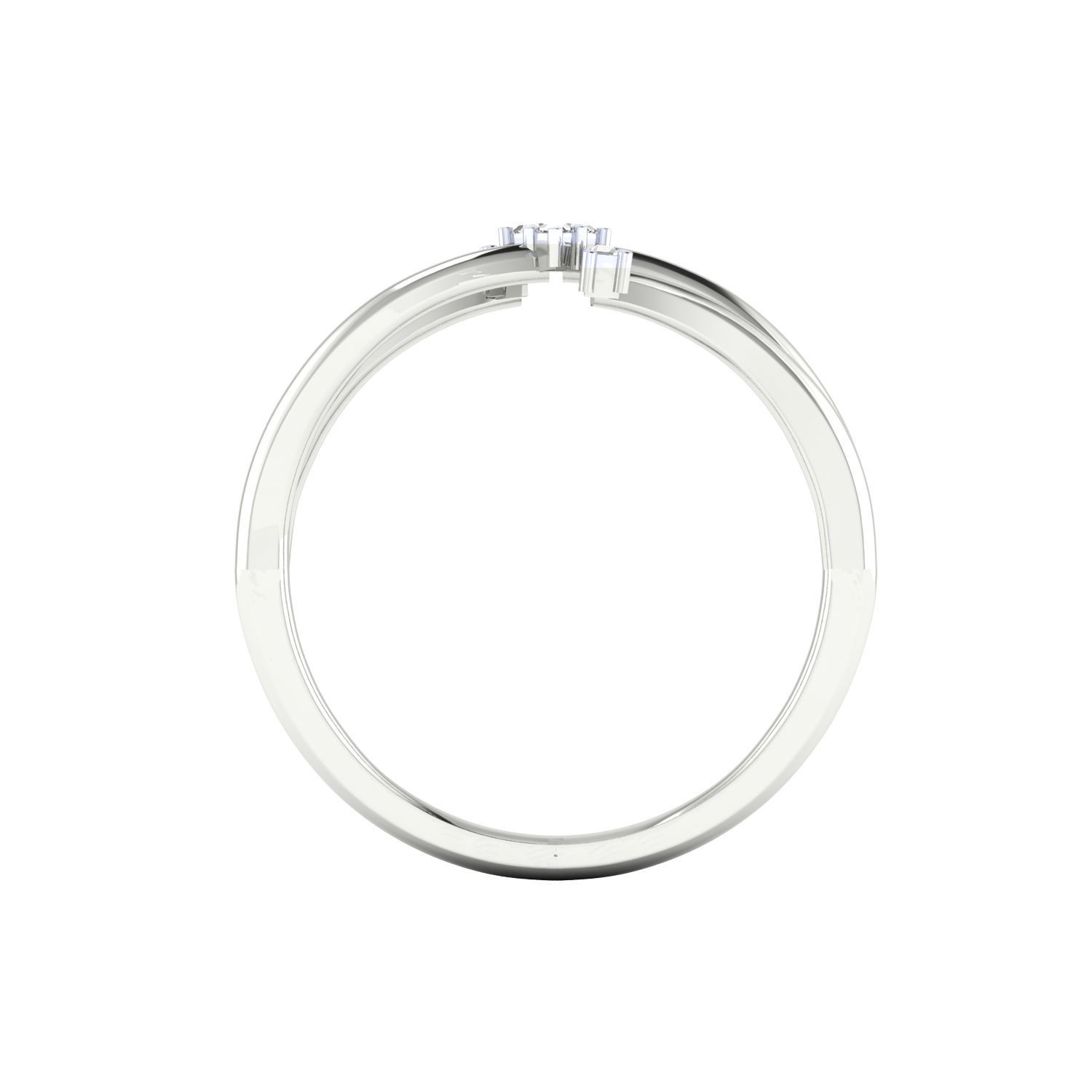 Women ring 3dm render 3D print model 3D print model_5