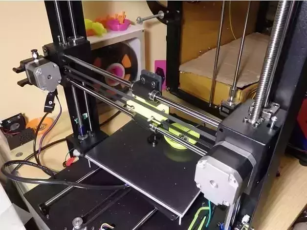 Anycubic i3Mega belt blocker and back connector box 3D print model
