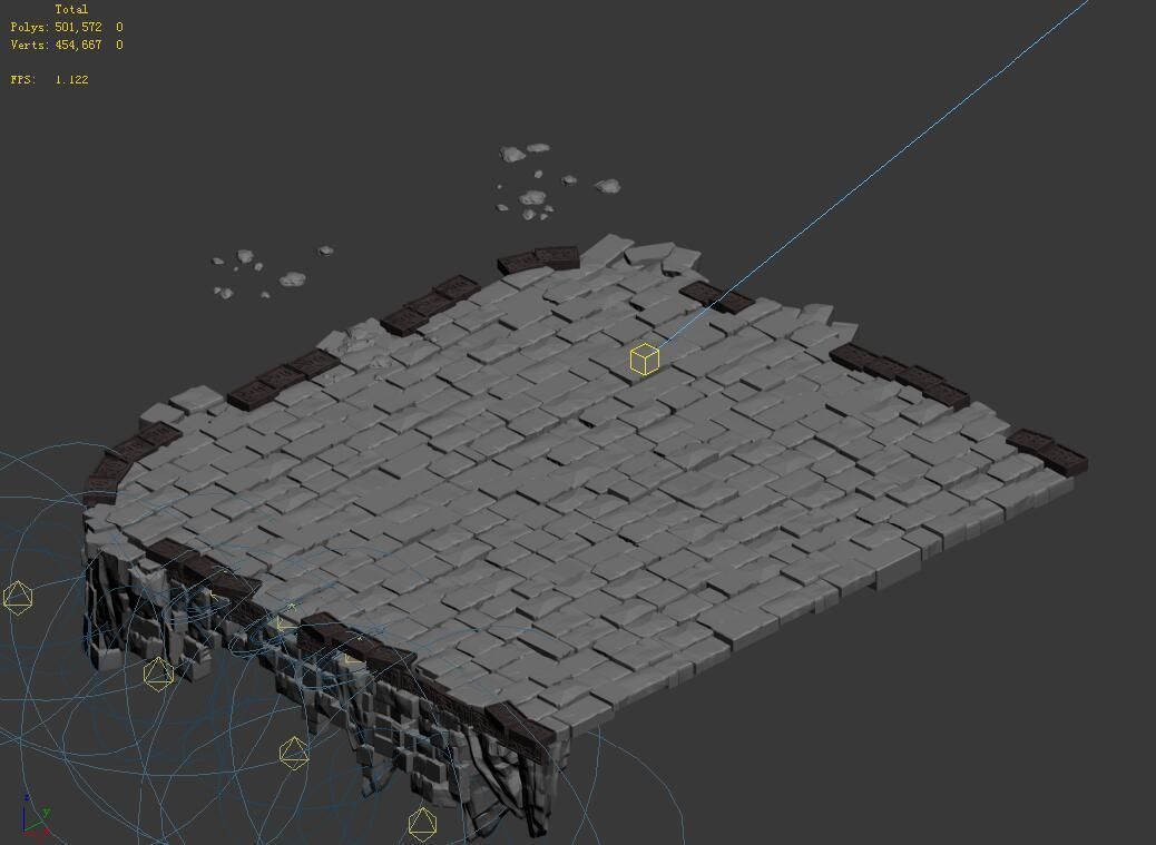 Real Palace-Lower Terrain 3D model_5