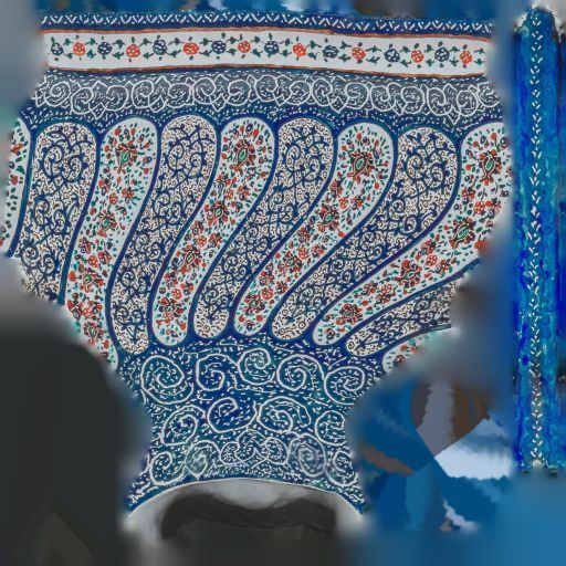 Water Vase Low-poly 3D model_13