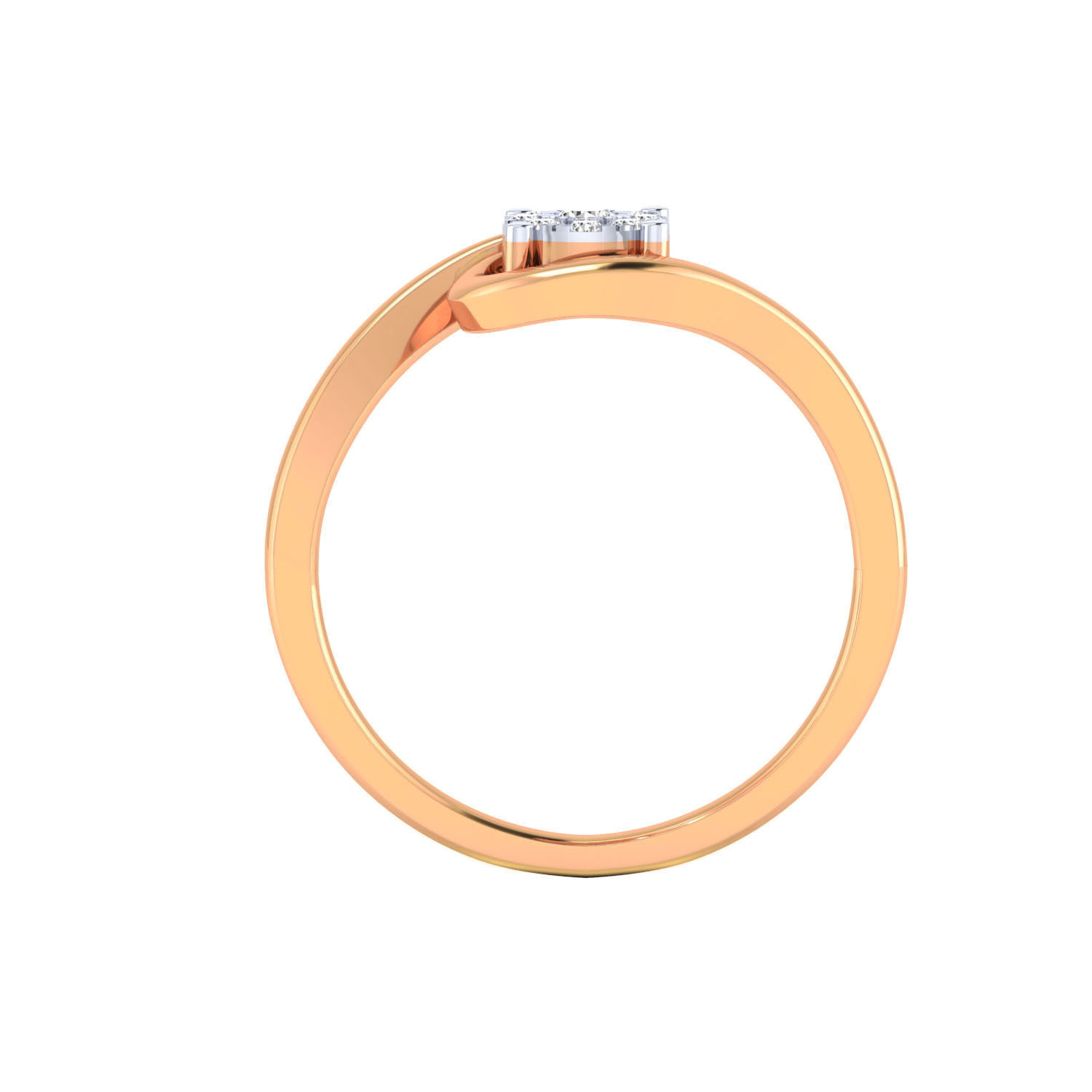 Women ring 3dm render 3D print model 3D print model_1