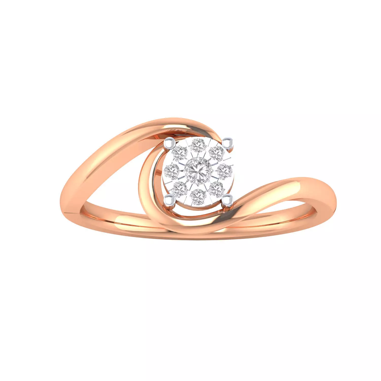 Women ring 3dm render 3D print model 3D print model_0