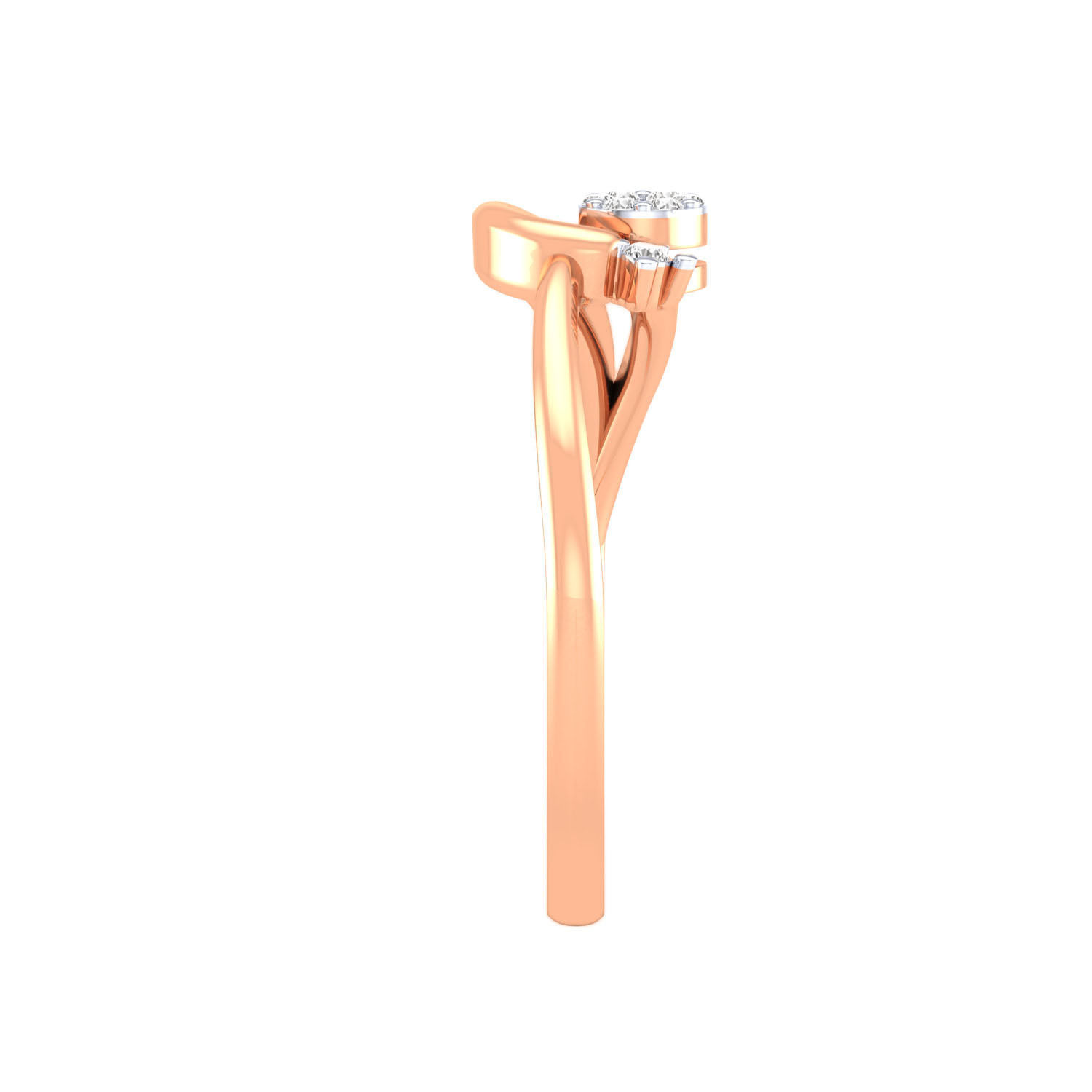 Women ring 3dm render 3D print model 3D print model_4
