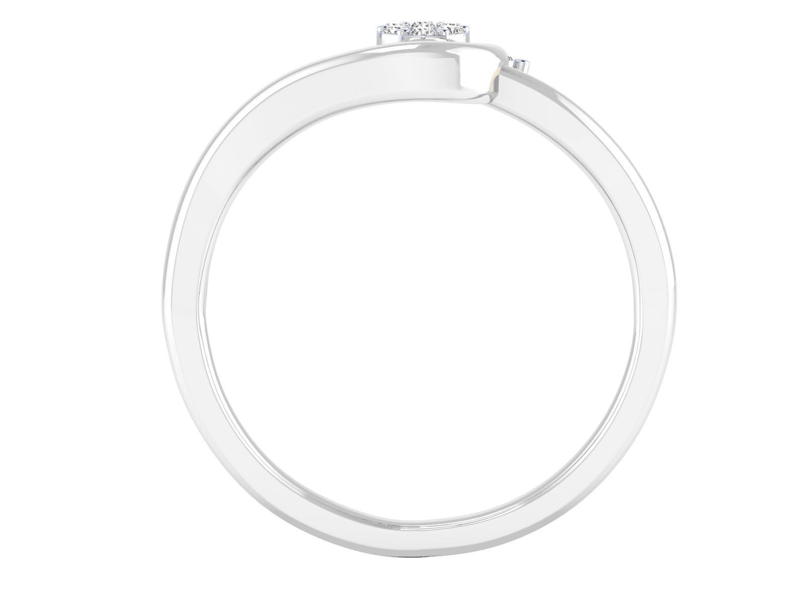 Women ring 3dm render 3D print model 3D print model_10